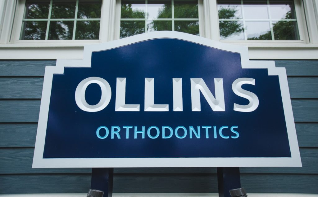 Ollins Orthodontics sign