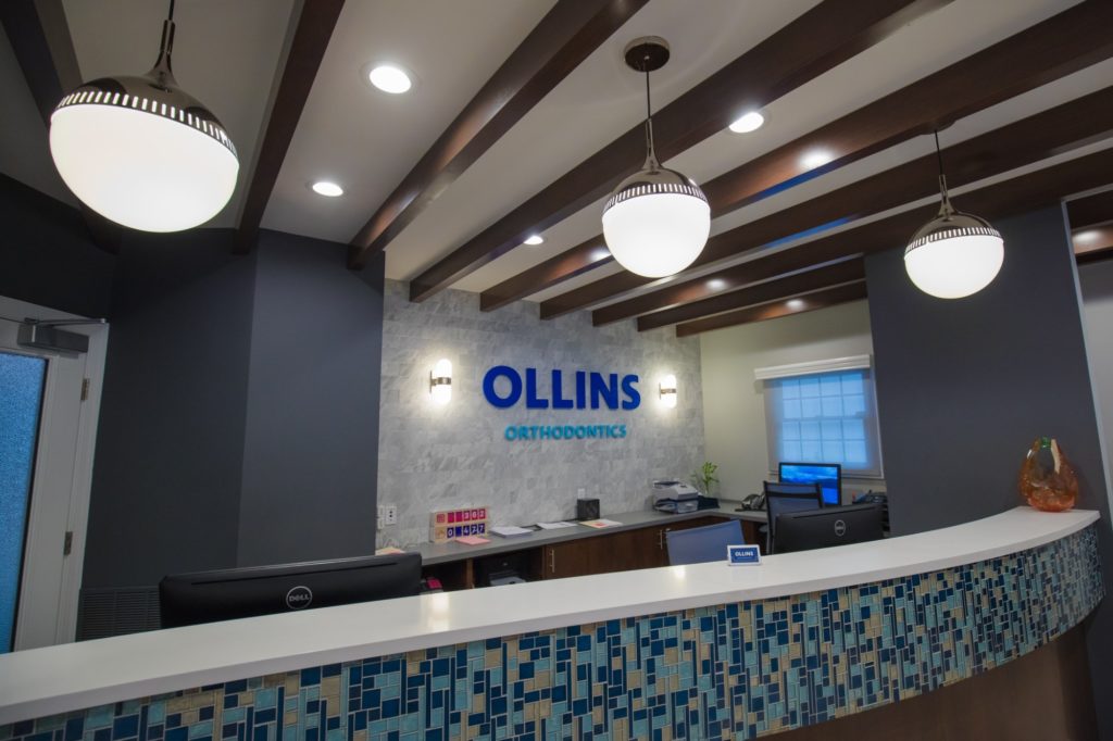 Ollins Orthodontics front desk